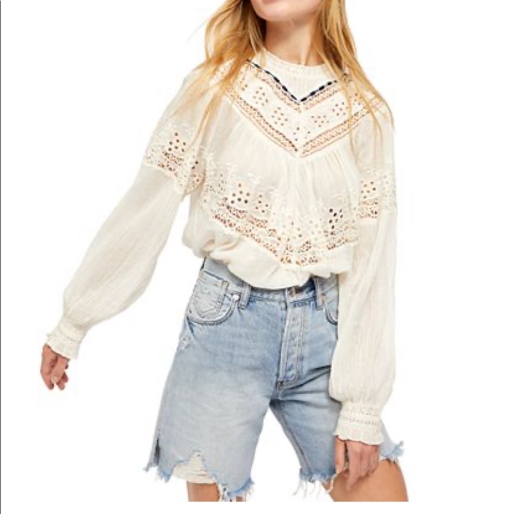Free people Victorian top